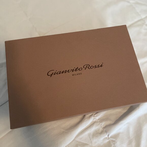 Gianvito Rossi 105mm suede pumps size 39 NEW - Picture 16 of 16